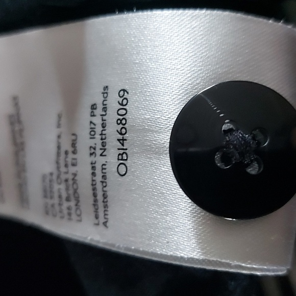 Maeve Anthropologie Naomi High-Rise Wide-Leg Jeans Linen Blend Size 4P - Picture 15 of 16